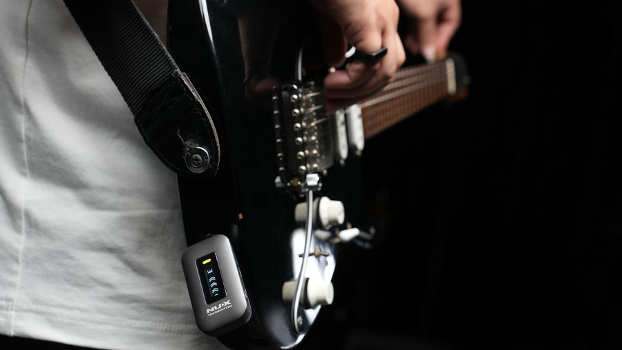 NUX C-58RC wireless system in use