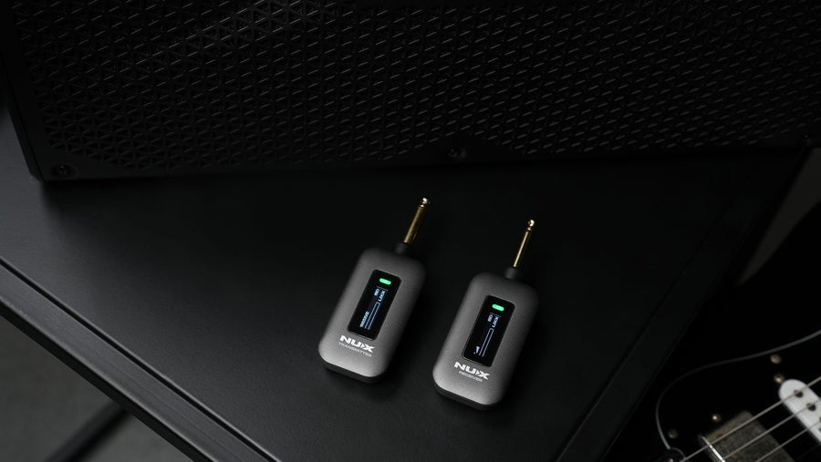 NUX C-58RC wireless system in use