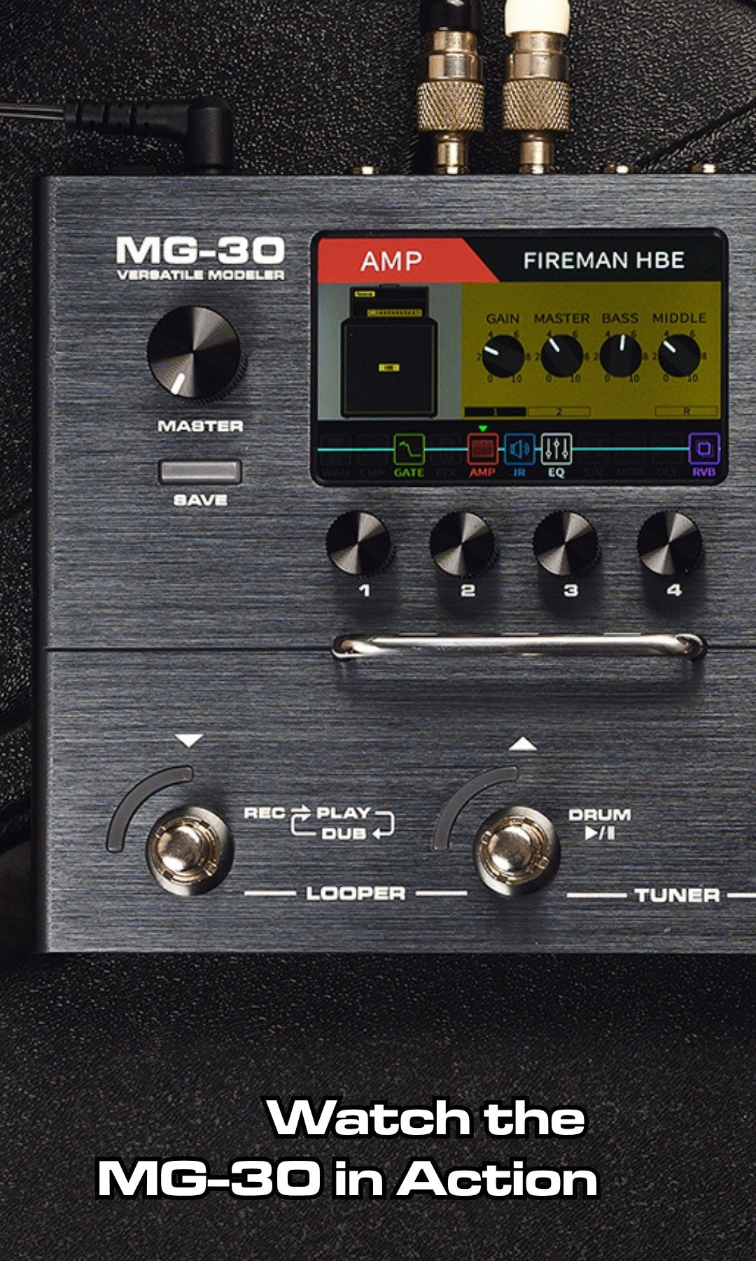 ギター MG30 MG-30 - NUX's Global best-selling multi-effects modeler pedal – NUX.US
