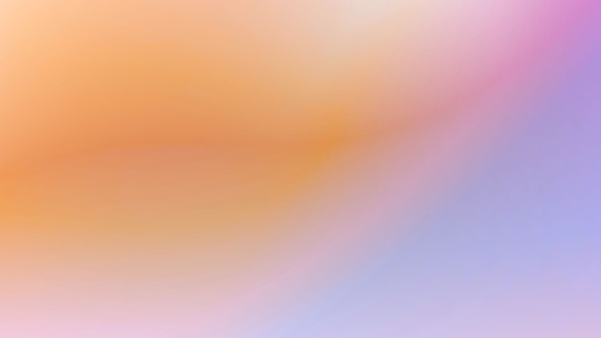 Gradient background transitioning from orange to blue