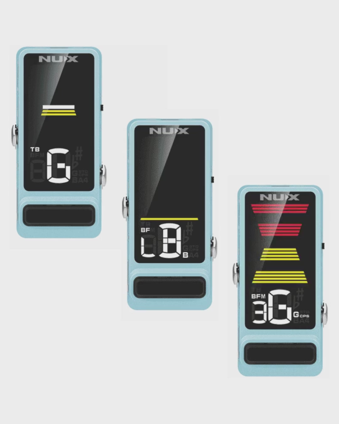 Load video: 3 flow tune showing different lcd screen graphic modes