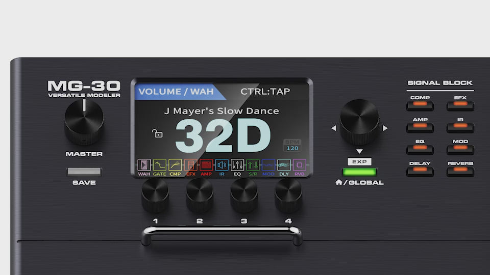 【捗る】NUX MG-30 MG-30 - NUX's Global best-selling multi-effects modeler pedal
